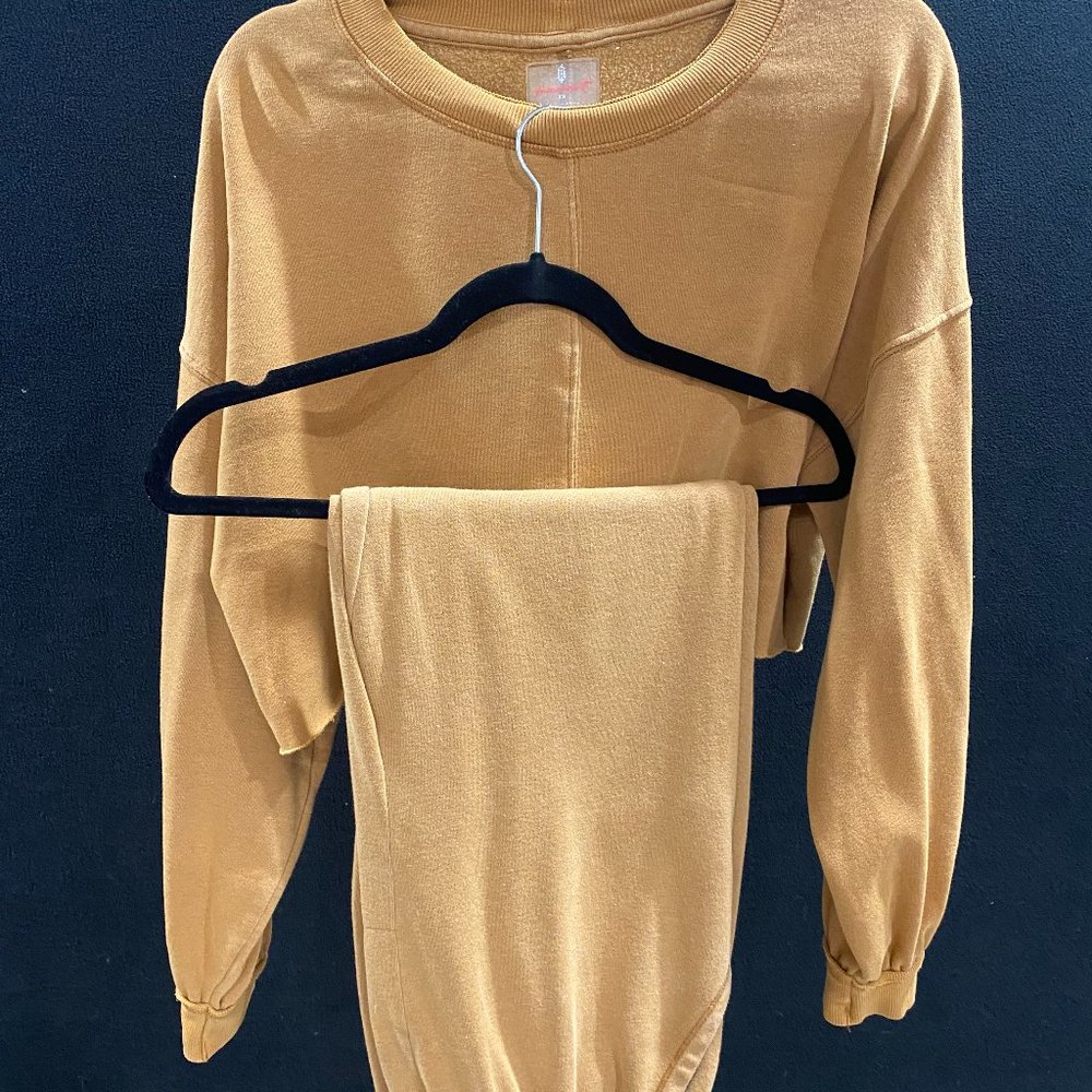 FP movement by Free People - Give your All Harem Pants and Cropped Hoodie Set